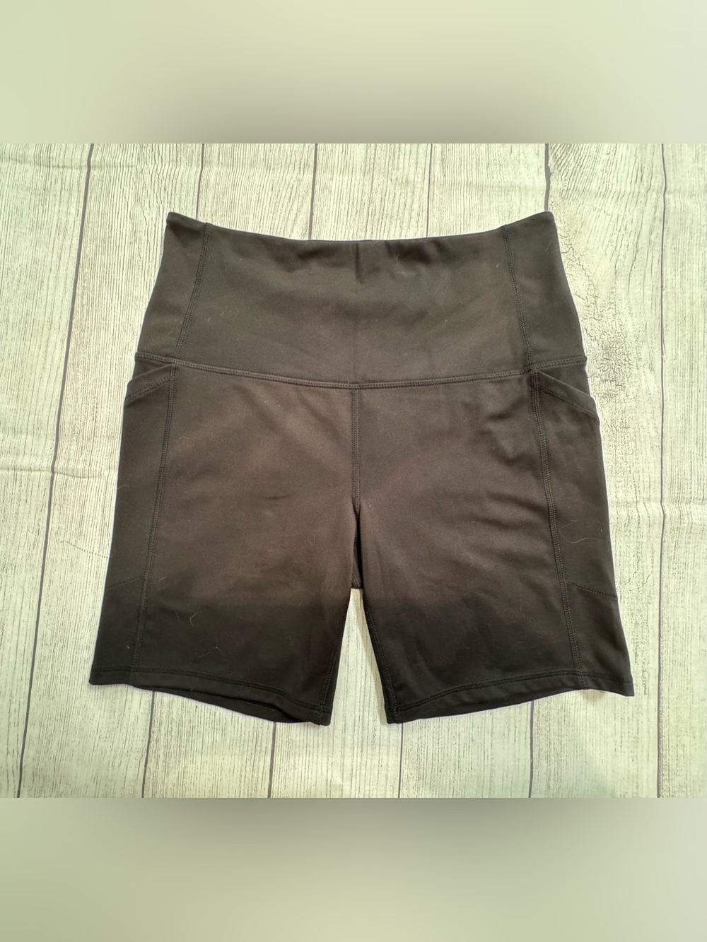 DSG Black High-Rise Bike Shorts